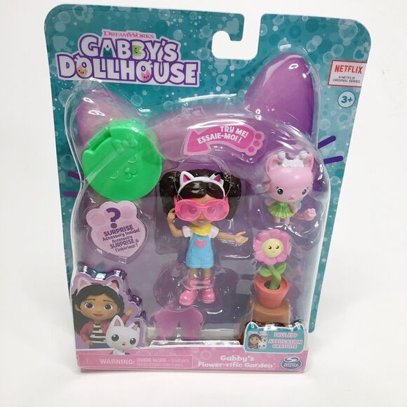 Spin Master Other - Netflix Gabby's Dollhouse Gabby's Flower-rific Garden Play‎ Set Figurine NEW